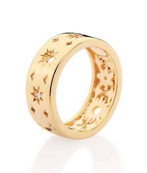 GOLD CONSTELLATION RING