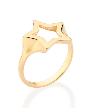GOLD STAR RING