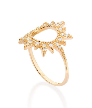 GOLD SUN RING