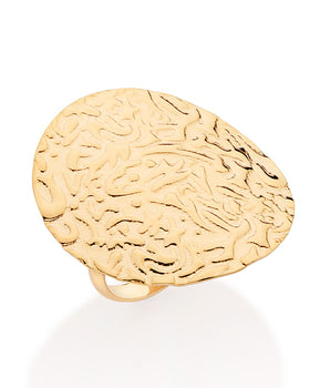 GOLD MOON CRATER MAXI RING