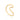 GOLD WAVE SKINNY RING