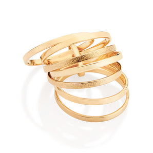 GOLD SEVEN RING