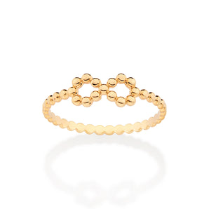 GOLD FOREVER SKINNY RING