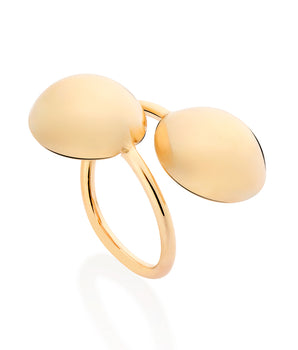 GOLD SPHERES RING