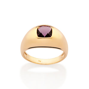 GOLD ROYALTY SOLITAIRE RING