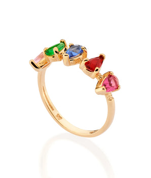 GOLD COUNTRYSIDE SKINNY RING