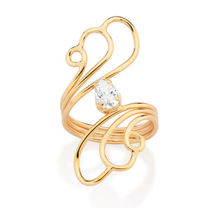 GOLD MARE MAXI RING
