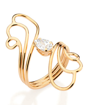 GOLD MARE MAXI RING