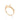 GOLD MINI STUDDED BUTTERFLY SKINNY RING