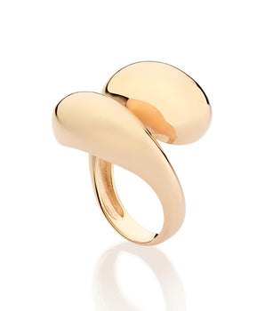 GOLD SOIREE MAXI RING