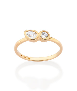 GOLD ON MY WAY SKINNY RING
