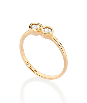 GOLD ON MY WAY SKINNY RING