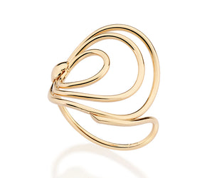 GOLD INTO THE FUTURE MAXI RING