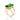 GOLD GREEN RECTANGULAR SOLITAIRE RING