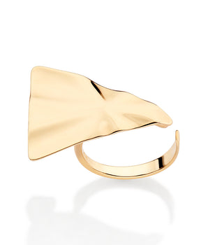 GOLD TIME CAPSULE MAXI RING
