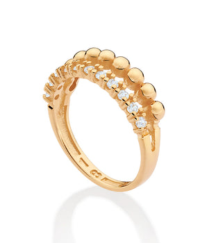 GOLD TIMELAPSE RING