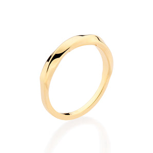 GOLD TWIST WEDDING BAND