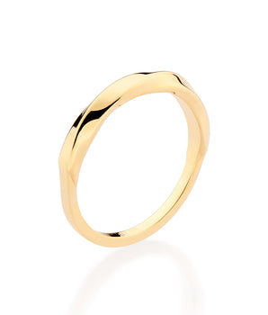 GOLD TWIST WEDDING BAND