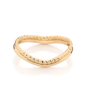 GOLD LASSO RING