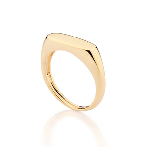 GOLD TIMESTAMPED RING