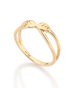 GOLD PINKY PROMISE RING