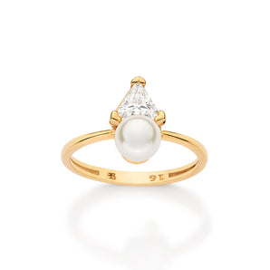GOLD HARMONY SKINNY RING