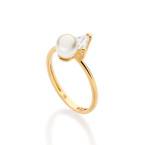 GOLD HARMONY SKINNY RING