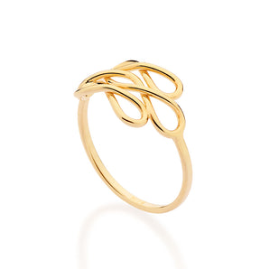 GOLD FOREVER SKINNY RING