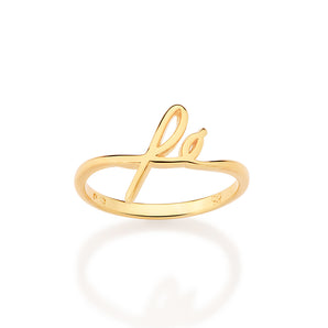 GOLD FAITH (FÉ) SKINNY RING
