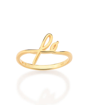 GOLD FAITH (FÉ) SKINNY RING