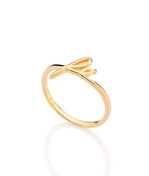GOLD FAITH (FÉ) SKINNY RING