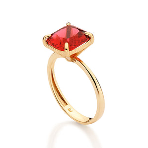 GOLD LA VIE EN ROSE RING