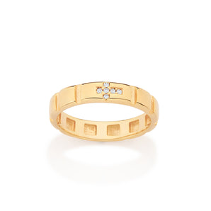 GOLD GRACE AND LIGHT RING