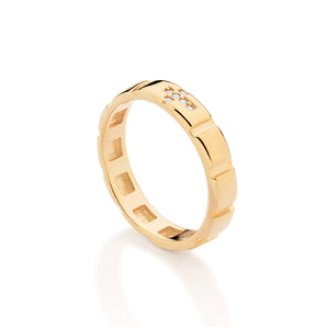 GOLD GRACE AND LIGHT RING
