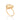 GOLD GLIMMERING HEART SKINNY RING