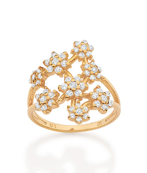 GOLD GARDEN OF TIME RING