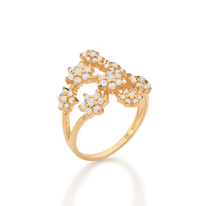 GOLD GARDEN OF TIME RING