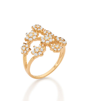 GOLD GARDEN OF TIME RING