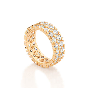 GOLD ETERNITY SHINE RING