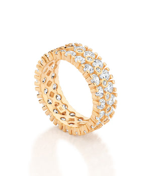 GOLD ETERNITY SHINE RING