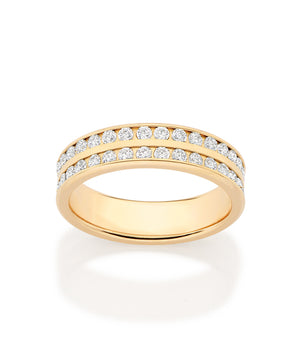 GOLD FOR ETERNITY WEDDING BAND