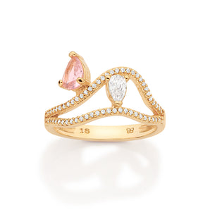 GOLD PINKALICIOUS RING