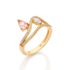 GOLD PINKALICIOUS RING