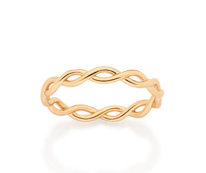 GOLD INFINITY LEGACY RING