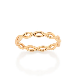 GOLD INFINITY LEGACY RING