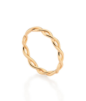 GOLD INFINITY LEGACY RING