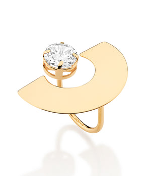 GOLD GUIDING LIGHT MAXI RING