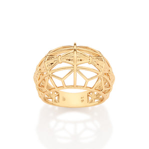 GOLD CELEBRATION BALLOON MAXI RING