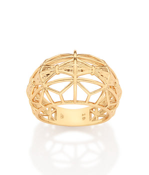 GOLD CELEBRATION BALLOON MAXI RING