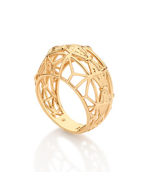 GOLD CELEBRATION BALLOON MAXI RING